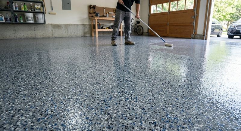 Basement Floor Epoxy Service in Raleigh, NC
