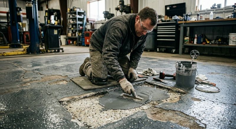 Concrete Epoxy Service in Raleigh, NC