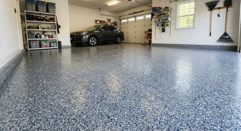 Epoxy Garage Flooring Installation in Raleigh, NC