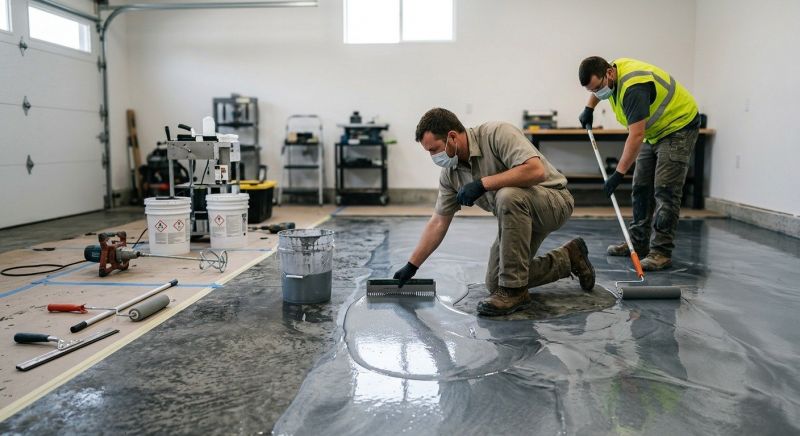 Floor Coating Repair in Raleigh, NC