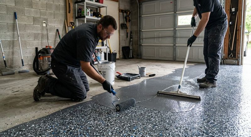 Garage Floor Renovation in Raleigh, NC