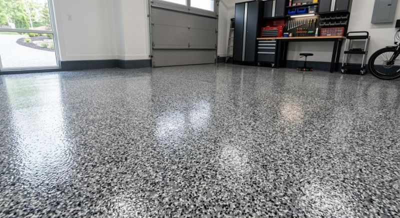 Garage Floor Staining in Raleigh, NC