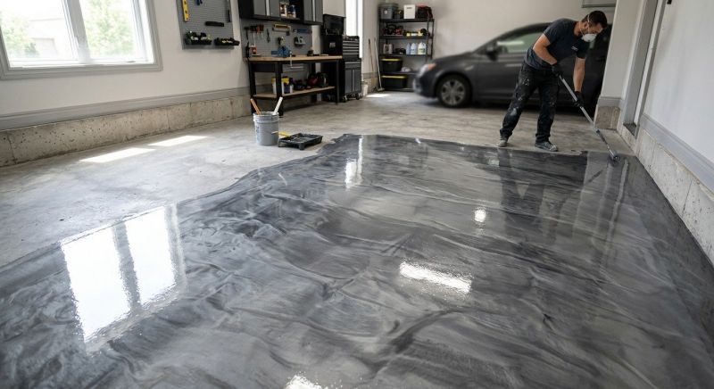 Metallic Epoxy Service in Winston Salem, NC