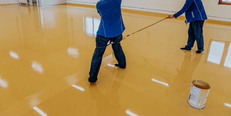 Residential Floor Coating in Winston Salem, NC